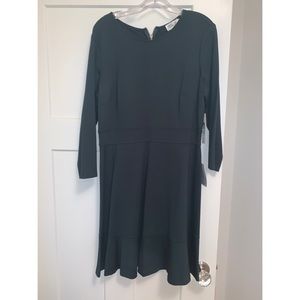 Eliza J Dark Green Dress